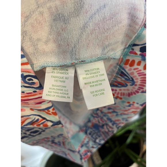 Lily Pulitzer Blue Pink Shell Me About It Estrada Mini Dress Size Small - Picture 8 of 11